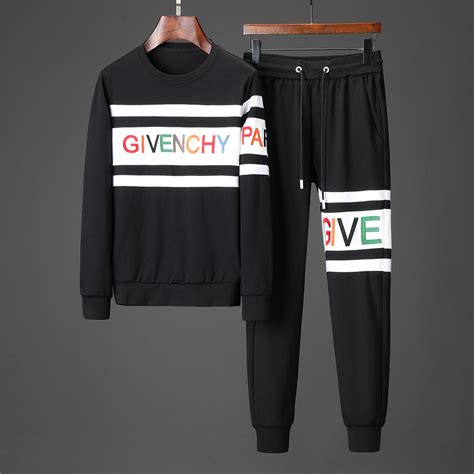 givenchy paris tracksuit|givenchy velour tracksuit men's.